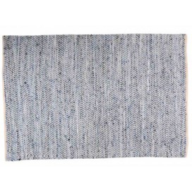 Alfombra Italia azul/marfil