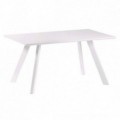Mesa comedor Select DM color blanco nórdica