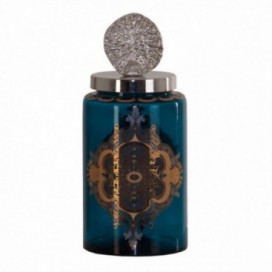 Botella de tocador turquesa