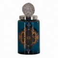 Botella de tocador turquesa