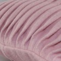 Cojín Sauvage color rosa poliéster