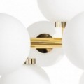 Lámpara Zar oro blanco metal