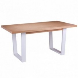 Mesa comedor Tosco roble blanco