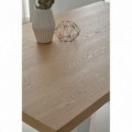 Mesa comedor Tosco roble blanco