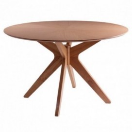 Mesa comedor redonda Luper roble