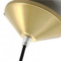 Lámpara colgante serie Iconic cilindro dorada