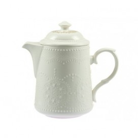 Tetera Prince color blanco porcelana